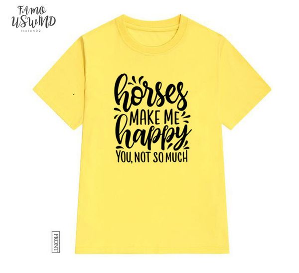 horses make me happy women tshirt casual cotton hipster funny t shirt gift for lady yong girl tee drop zy ship, White
horses make me happy women tshirt casual cotton hipster funny t shirt gift for lady yong girl tee drop zy ship, White