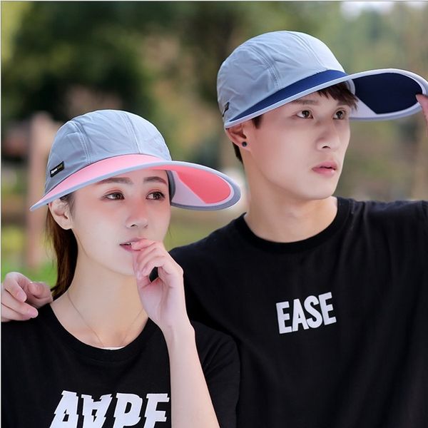 fe summer female summer outdoor male sun beach sun hat travel uv-proof riding hat, Blue;gray
fe summer female summer outdoor male sun beach sun hat travel uv-proof riding hat, Blue;gray