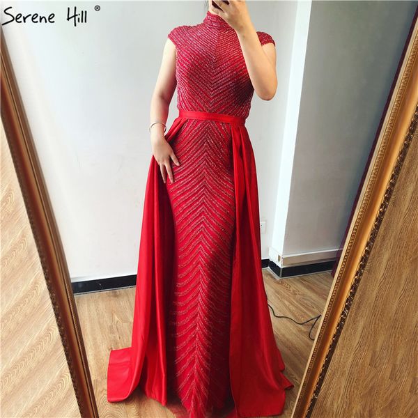 party dresses dubai latest design high neck luxury mermaid red prom 2021 sleeveless beading gowns serene hill dla60866, White;black
party dresses dubai latest design high neck luxury mermaid red prom 2021 sleeveless beading gowns serene hill dla60866, White;black