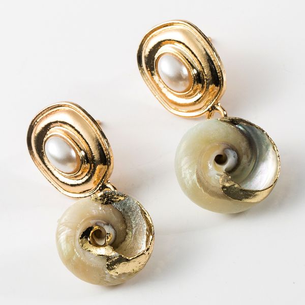 exaggerated alloy shell earrings women's fashion personalized ear accessories bohemian earrings, Golden
exaggerated alloy shell earrings women's fashion personalized ear accessories bohemian earrings, Golden