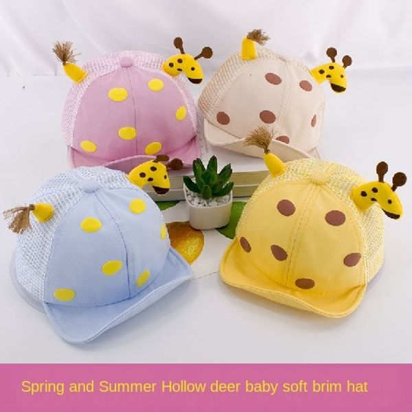 2020 new summer cotton deer children's sunshade mesh baseball cornice cap baby sun cartoon baseball cornice cap, Blue;gray
2020 new summer cotton deer children's sunshade mesh baseball cornice cap baby sun cartoon baseball cornice cap, Blue;gray
