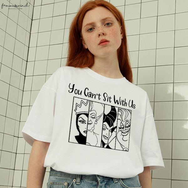 you cant sit with us summer short sleeve cartoon print funny shirt short sleeve o neck large size harajuku female, White
you cant sit with us summer short sleeve cartoon print funny shirt short sleeve o neck large size harajuku female, White