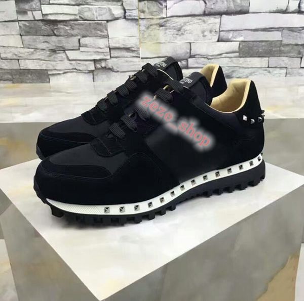 2020 new runner studded sneaker shoes women,men rockrunner women,me trainers casual walking flats, Black
2020 new runner studded sneaker shoes women,men rockrunner women,me trainers casual walking flats, Black