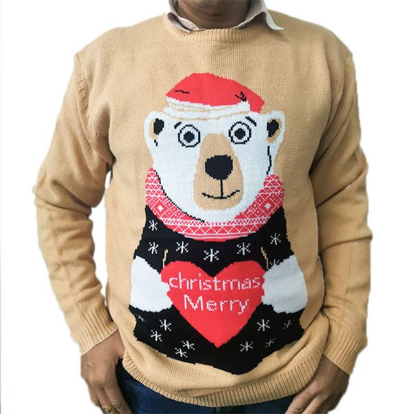 christma men sweater plullover knitted loose man sweaters casual long sleeve o neck printed homme, White;black
christma men sweater plullover knitted loose man sweaters casual long sleeve o neck printed homme, White;black