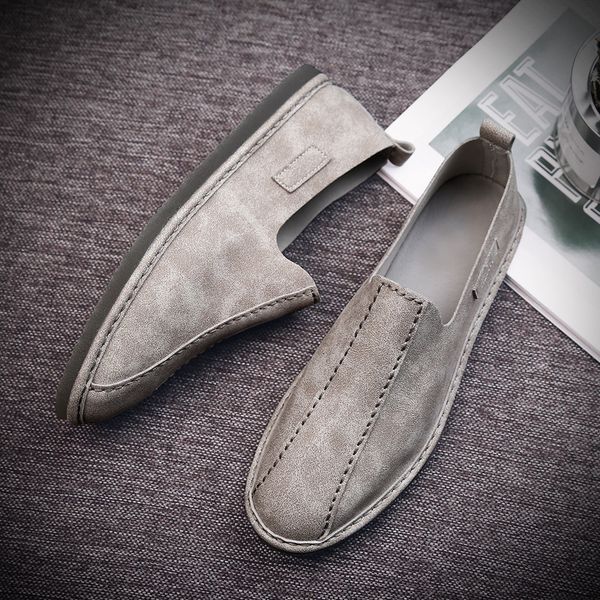 new 2020 summer fall slip on shoes mens loafers flat heel casual shoes soft leather driving moccasins daily flats for man, Black
new 2020 summer fall slip on shoes mens loafers flat heel casual shoes soft leather driving moccasins daily flats for man, Black