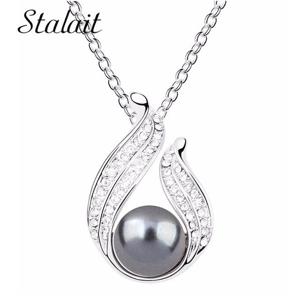 18kgp alloy classic simulated pearl drop necklace fashion u style crystal pearl necklace jewelry, Silver
18kgp alloy classic simulated pearl drop necklace fashion u style crystal pearl necklace jewelry, Silver