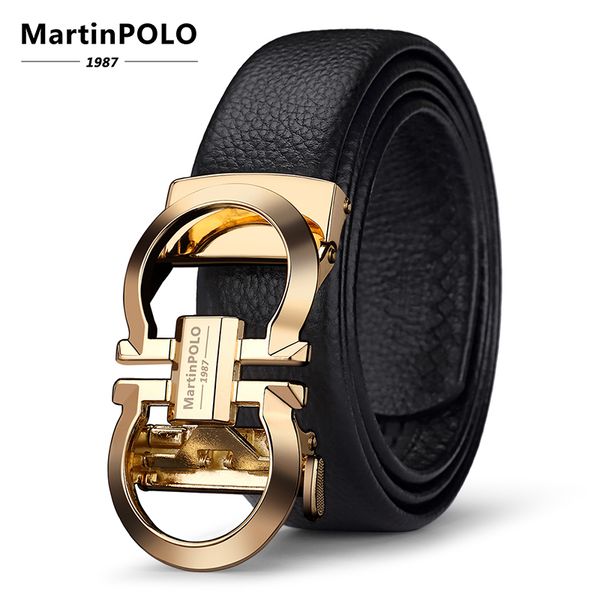martinpolo genuine leather belt men cowskin strap luxury belts for male alloy automatic buckle fashion belt casual gold mp3003p, Black;brown
martinpolo genuine leather belt men cowskin strap luxury belts for male alloy automatic buckle fashion belt casual gold mp3003p, Black;brown