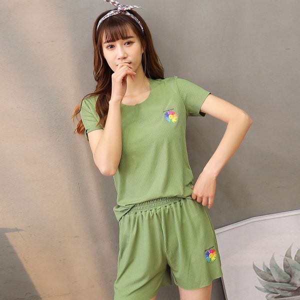 pzxpk new daisy sleeping suit korean ins home clothes student female two-piece set dress pajamas home clothes pajamas rainbow t-shirt women, Blue;red
pzxpk new daisy sleeping suit korean ins home clothes student female two-piece set dress pajamas home clothes pajamas rainbow t-shirt women, Blue;red