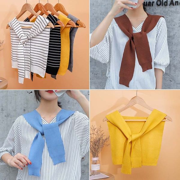 2020 korean style east scarf cloak gate knitted shawl female bow tie scarf sleeve cloak outer shawl, Blue;gray
2020 korean style east scarf cloak gate knitted shawl female bow tie scarf sleeve cloak outer shawl, Blue;gray