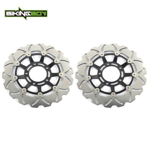 bikingboy front brake discs rotors disks baby speed 600 01-03 daytona 600 03-07 speed four 02-06 00-04 daytona 650 05
bikingboy front brake discs rotors disks baby speed 600 01-03 daytona 600 03-07 speed four 02-06 00-04 daytona 650 05