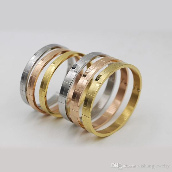 pb43 2018 fashion new style most sell personality lovers bangle gold plate titanium for ing, Black
pb43 2018 fashion new style most sell personality lovers bangle gold plate titanium for ing, Black
