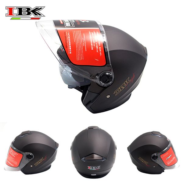 ибк мотоциклетных шлемов 3/4 лица anti-uv каско double lens casque унисекс open-face защитный матовый шлем ибк-705 
ибк мотоциклетных шлемов 3/4 лица anti-uv каско double lens casque унисекс open-face защитный матовый шлем ибк-705