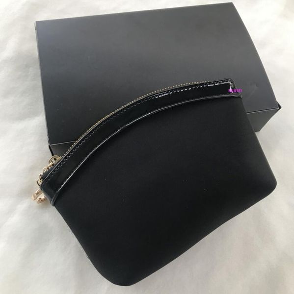 pendant storage bagzipper bag box c with makeup with new fionq, Red;black