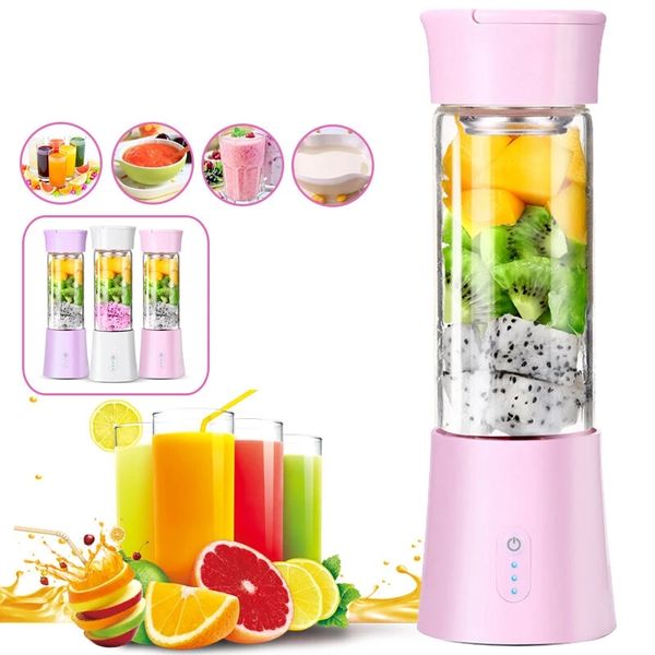 380ml mixer maker fruit blender shaker бутылки 3 режимы usb аккумуляторная diy соковыжималка для путешествий
380ml mixer maker fruit blender shaker бутылки 3 режимы usb аккумуляторная diy соковыжималка для путешествий