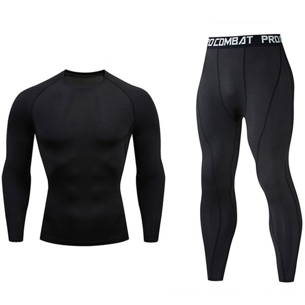 compressed men's jogging suit pure black fitness training sportswear quick-drying tight t-shirt leggings 2 piece tracksuit, Black;blue
compressed men's jogging suit pure black fitness training sportswear quick-drying tight t-shirt leggings 2 piece tracksuit, Black;blue