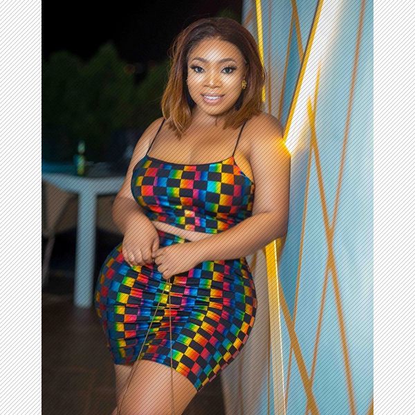 w8189 one-piece cross-border womens fashion casual colorful plaid skirt two-piece set, Gray
w8189 one-piece cross-border womens fashion casual colorful plaid skirt two-piece set, Gray