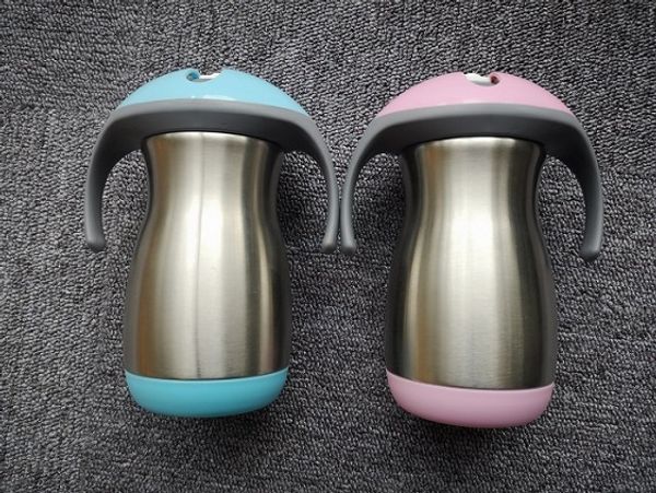 new 280ml stainless steel sippy cups baby sippy cup baby water bottle double wall insulation vacuum kids mugs water cups with handle
new 280ml stainless steel sippy cups baby sippy cup baby water bottle double wall insulation vacuum kids mugs water cups with handle