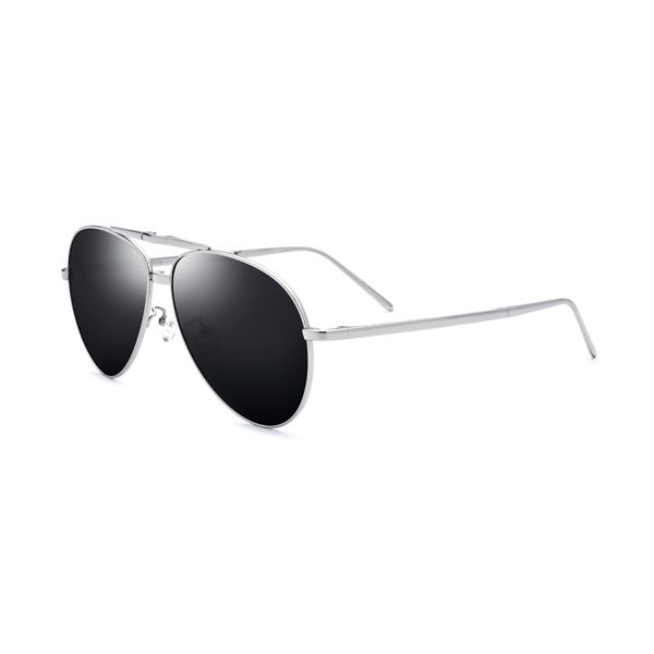 titanium men polarized sunglasses uv400 silver oversized aviator glasses for men vintage folding glasses size:60-16-140mm, White;black
titanium men polarized sunglasses uv400 silver oversized aviator glasses for men vintage folding glasses size:60-16-140mm, White;black