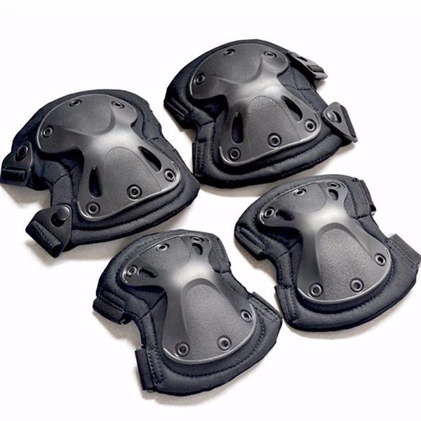 4pcs /set of kneepad cs tactical armor knee pads elbow climbing field pulley riding exercise sports safety protective gear, Black;gray
4pcs /set of kneepad cs tactical armor knee pads elbow climbing field pulley riding exercise sports safety protective gear, Black;gray