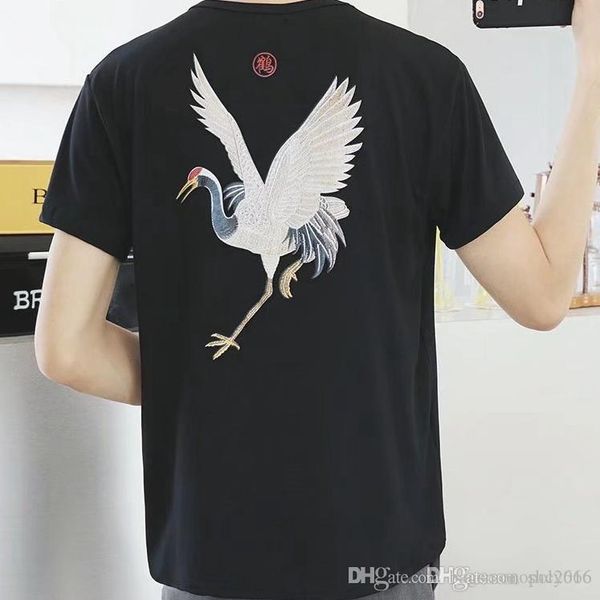 luxury mens designer t shirts summer t shirt crane printing designer t shirt hip hop fashion men women short sleeve tees size m-xxl, White;black
luxury mens designer t shirts summer t shirt crane printing designer t shirt hip hop fashion men women short sleeve tees size m-xxl, White;black