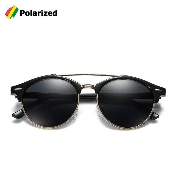 jackjad fashion 4346 clubround double bridge style polarized sunglasses vintage classic brand design sun glasses, White;black
jackjad fashion 4346 clubround double bridge style polarized sunglasses vintage classic brand design sun glasses, White;black