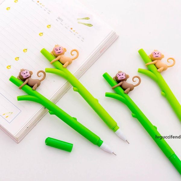 dhl 200pcs/lot monkey gel pens novelty stationery cute cartoon gel pen and pencils student signature pen kawaii school supplie
dhl 200pcs/lot monkey gel pens novelty stationery cute cartoon gel pen and pencils student signature pen kawaii school supplie