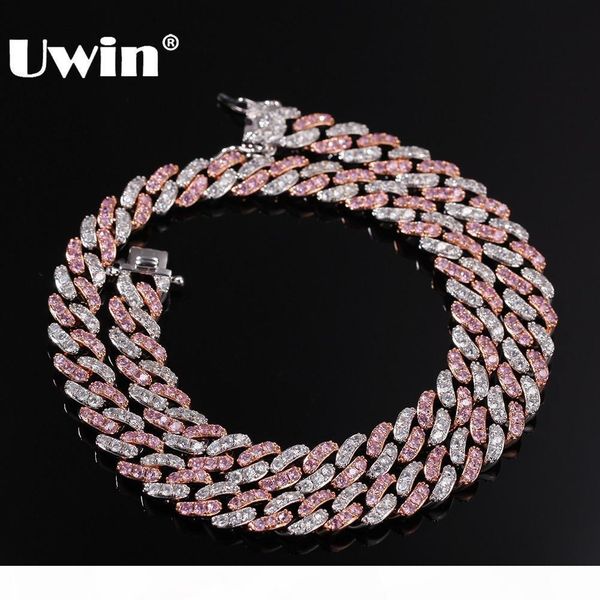f uwin 9мм iced out женщины choker ожерелье серебро белое золото кубинский ссылка с белым розовый цирконом цепи ювелирные изделия, Silver
f uwin 9мм iced out женщины choker ожерелье серебро белое золото кубинский ссылка с белым розовый цирконом цепи ювелирные изделия, Silver