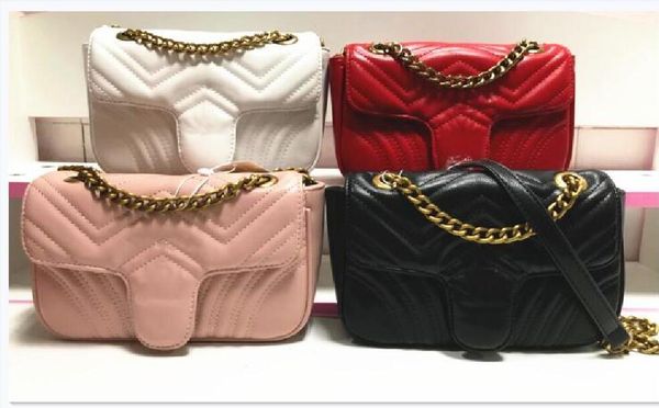size 26cm red colors women shoulder bag gold chain bag crossbody handbag crossbody messenger tote bag purse wallet
size 26cm red colors women shoulder bag gold chain bag crossbody handbag crossbody messenger tote bag purse wallet