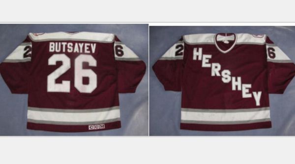 пользовательские мужчины молодежные женщины урожай ahl hershey медведь пользовательские херши медведь 26 butsayev джерси хоккей джерси разме, Black
пользовательские мужчины молодежные женщины урожай ahl hershey медведь пользовательские херши медведь 26 butsayev джерси хоккей джерси разме, Black