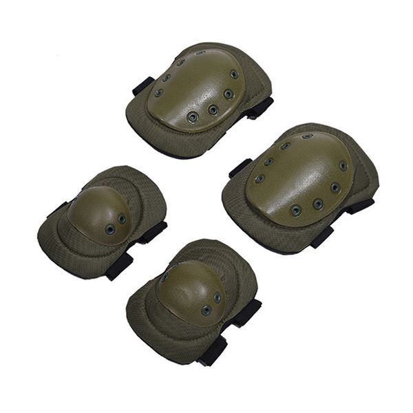 elbow & knee pads 4 pcs sports protector tactical hunting combat protective pad set professional gear, Black;gray
elbow & knee pads 4 pcs sports protector tactical hunting combat protective pad set professional gear, Black;gray