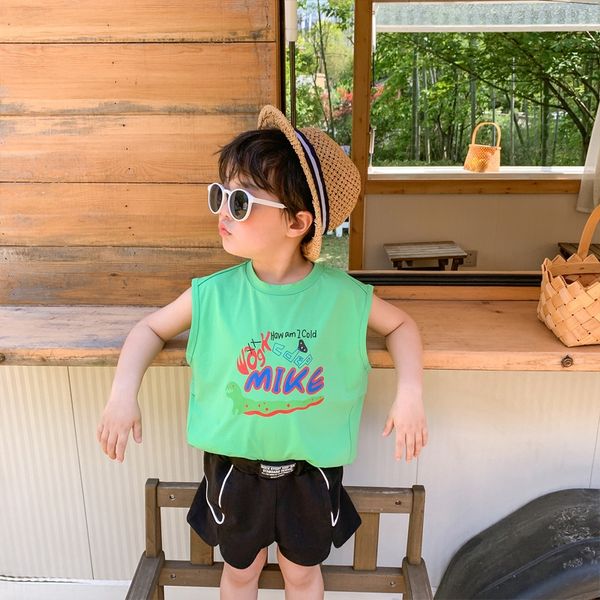 boys' printed thin children's sleeveless baby's boys' printed thin children's sleeveless t-shirt baby's t-shir, Blue
boys' printed thin children's sleeveless baby's boys' printed thin children's sleeveless t-shirt baby's t-shir, Blue
