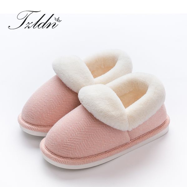 tzldn indoor plush slippers handbag winter flat shoes woman soft sole cotton slipper stripe female house bedroom slippers, Black
tzldn indoor plush slippers handbag winter flat shoes woman soft sole cotton slipper stripe female house bedroom slippers, Black