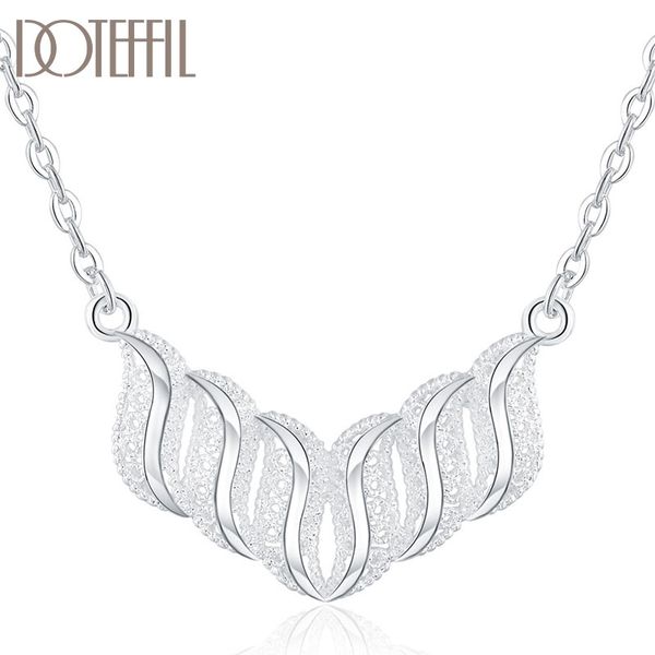 doteffil 925 sterling silver zircon 18 inch necklace for women man fashion wedding party charm jewelry
doteffil 925 sterling silver zircon 18 inch necklace for women man fashion wedding party charm jewelry