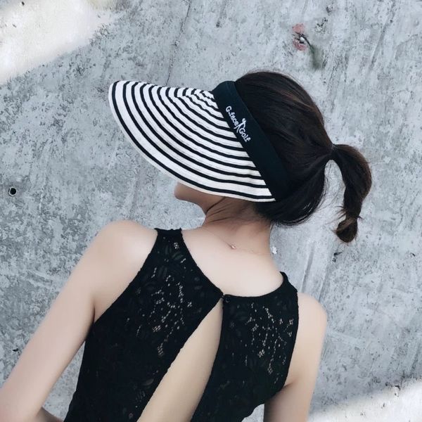 summer women's fashion all-match foldable face-covering beach holiday quick-drying korean summer women's empty hat casual empty ha, Blue;gray
summer women's fashion all-match foldable face-covering beach holiday quick-drying korean summer women's empty hat casual empty ha, Blue;gray