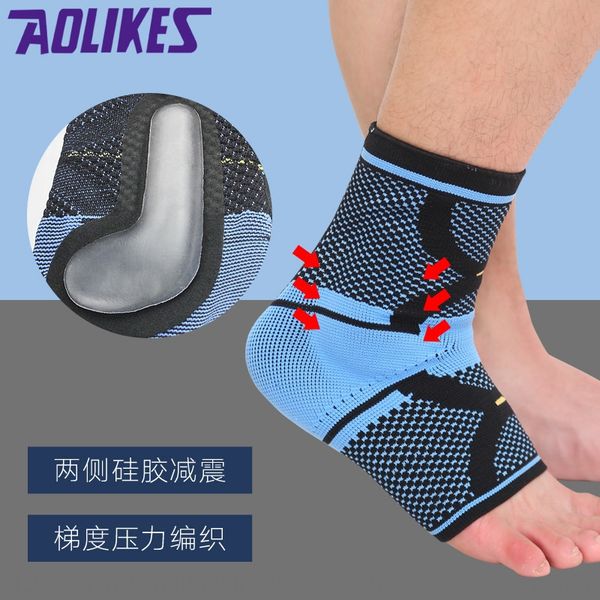 sports ankle-protecting flat knitting silicone basketball nylon basketball compression sports silicone ankle-protecting ankle support, Blue;black
sports ankle-protecting flat knitting silicone basketball nylon basketball compression sports silicone ankle-protecting ankle support, Blue;black