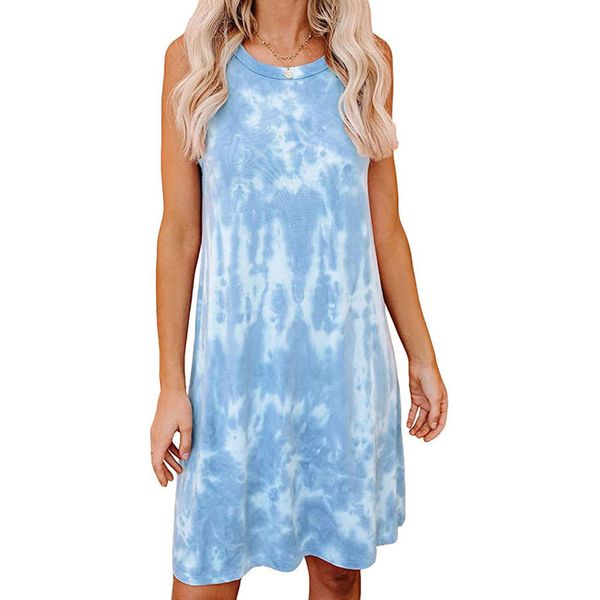 women vintage print loose dress 2xl elegant casual o-neck sleeveless dress 2020 summer lady beach vestidos, White;black
women vintage print loose dress 2xl elegant casual o-neck sleeveless dress 2020 summer lady beach vestidos, White;black
