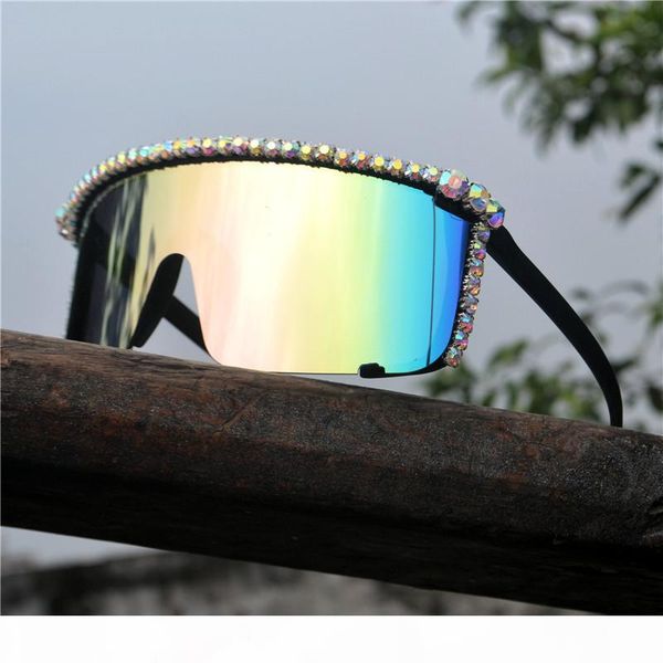 fashion 2019 rhinestone sunglasses for women diamond sun glasses black square frame big uv400 fml, White;black
fashion 2019 rhinestone sunglasses for women diamond sun glasses black square frame big uv400 fml, White;black