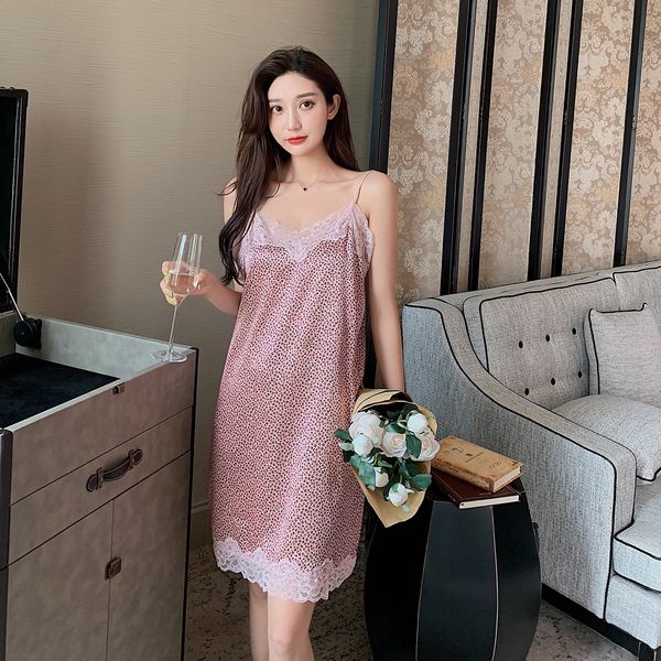 virginia's dreams lace leopard print suspender nightgown home clothes pajamassling pajamaspajamas women's snow silk home wear, Blue;red
virginia's dreams lace leopard print suspender nightgown home clothes pajamassling pajamaspajamas women's snow silk home wear, Blue;red