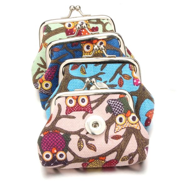 4 color money bags owl coin purses small wallets pouch fit 18mm snap buttons jewelry kids girl gift for women bracelet, Golden;silver
4 color money bags owl coin purses small wallets pouch fit 18mm snap buttons jewelry kids girl gift for women bracelet, Golden;silver