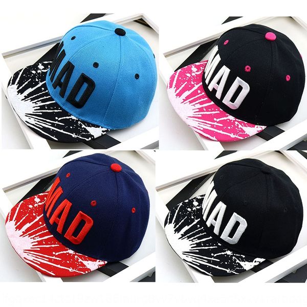 a118 autumn new men's and women's baby children's mad flat edge hip-hop baby sun hat hip-hop baseball cap baseball cap, Blue;gray