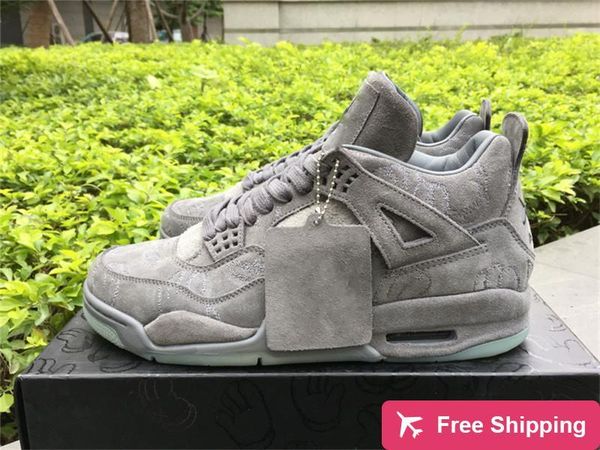 authentic 4 x kaws cool grey white suede glow in the dark mens basketball shoes black outdoor sneakers with original box us 7 -13
authentic 4 x kaws cool grey white suede glow in the dark mens basketball shoes black outdoor sneakers with original box us 7 -13