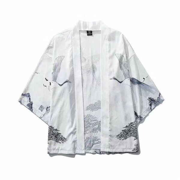 men's casual shirts fashion mens japanese kimono cardigan men national print loose jacket coat yukata baggy summer, White;black
men's casual shirts fashion mens japanese kimono cardigan men national print loose jacket coat yukata baggy summer, White;black
