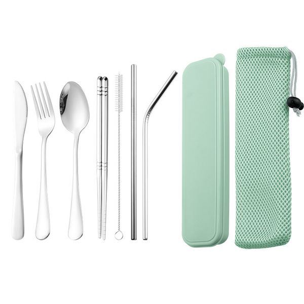 7 piece set of 304 stainless steel cutlery portable cutlery,spoon straw set stainless steel cutlery multi color
7 piece set of 304 stainless steel cutlery portable cutlery,spoon straw set stainless steel cutlery multi color