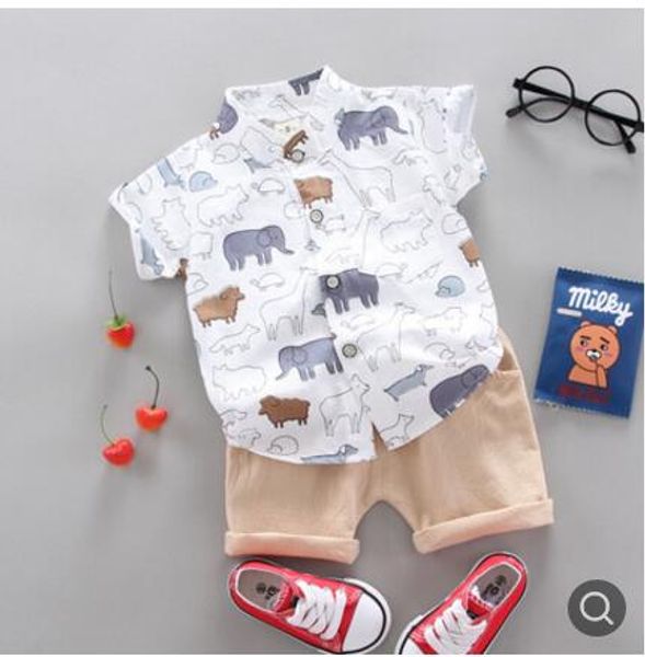 newborn baby boys summer clothing set infant fashion gentleman suit cotton shirt+shorts 2pcs toddler outfits for bebes tracksuit, White
newborn baby boys summer clothing set infant fashion gentleman suit cotton shirt+shorts 2pcs toddler outfits for bebes tracksuit, White