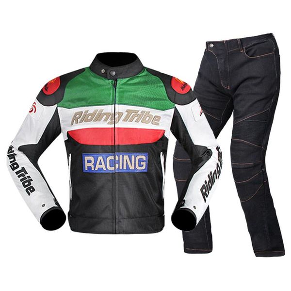 summer motorcycle jacket racing suit breathable armor motocross motorbike jacket + pants cold-protection moto clothing set
summer motorcycle jacket racing suit breathable armor motocross motorbike jacket + pants cold-protection moto clothing set