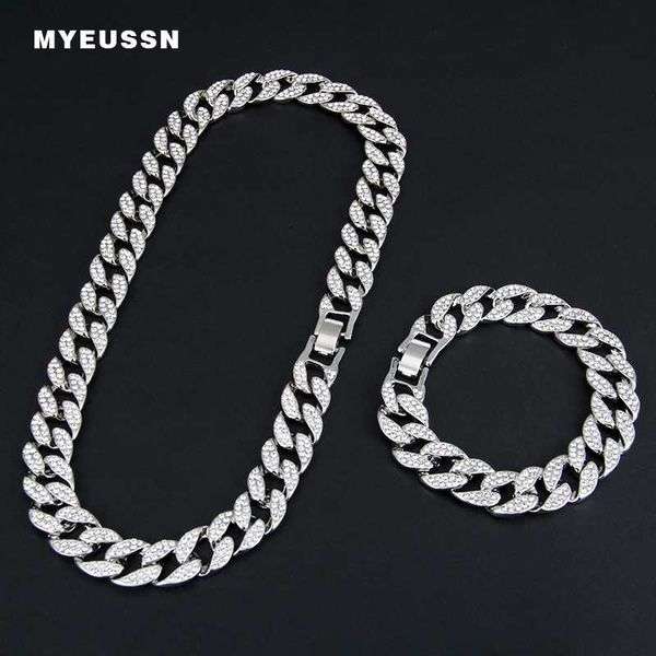 bling bling iced out cuban link bracelet necklace men fashion punk feather gift rhinestone choker set hip hop jewelry, Silver
bling bling iced out cuban link bracelet necklace men fashion punk feather gift rhinestone choker set hip hop jewelry, Silver