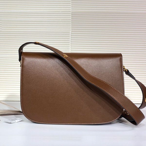 

2020 new luxury handbags genuine leather shoulder bag top quality women cowhide retro fashion brand designer purse crossbody bag