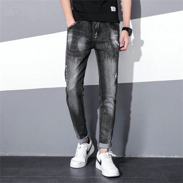 новая мода мужская проблемные рваные джинсы велосипедиста slim fit джинсы для мотоциклов байкеров лучше всего для мужчин, Blue
новая мода мужская проблемные рваные джинсы велосипедиста slim fit джинсы для мотоциклов байкеров лучше всего для мужчин, Blue