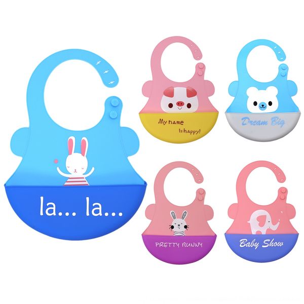 cartoon silicone bib baby baby silicone bib 4 seasons stereo wash-waterproof dining pocket adjustable dining pocket for children
cartoon silicone bib baby baby silicone bib 4 seasons stereo wash-waterproof dining pocket adjustable dining pocket for children