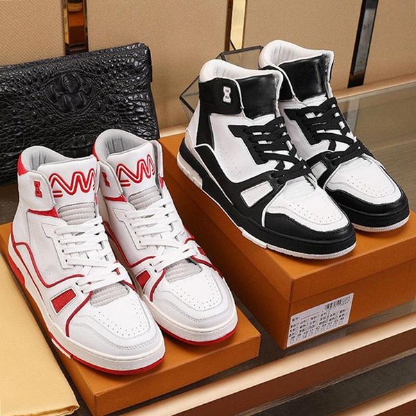 trainer sneaker mid -men 's shoes new arrival style autumn and winter breathable casual footwears comfortable lace -up luxury men, Black
trainer sneaker mid -men 's shoes new arrival style autumn and winter breathable casual footwears comfortable lace -up luxury men, Black